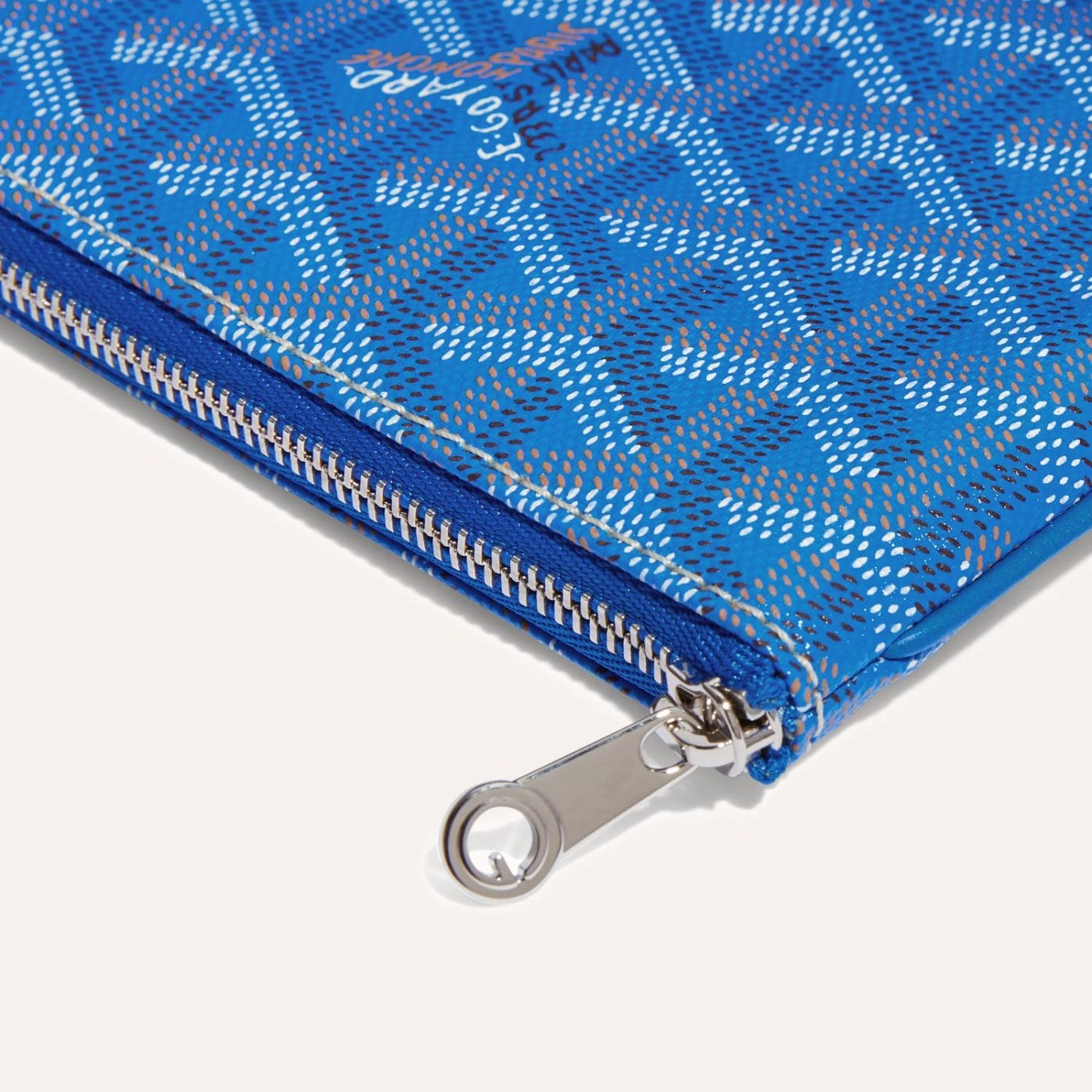 Goyard Senat MM Pouch Sky Blue - Image 3